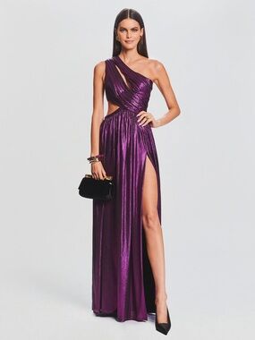 Retrofete | Dresses | New Retrofete Iris Maxi Dress In Metallic Bronze |  Poshmark